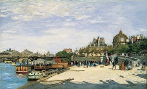 Le Pont des Arts Paris - Pierre Auguste Renoir